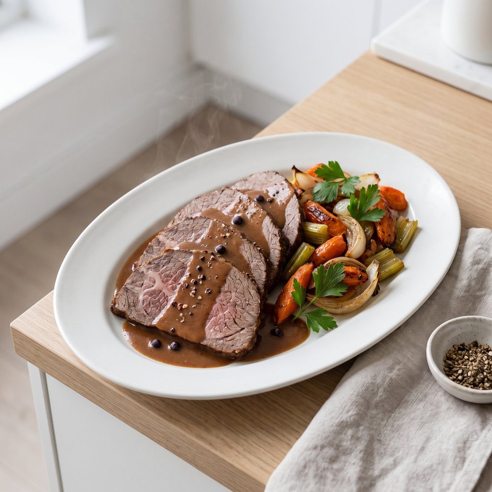 Kate's Weeknight German Sauerbraten