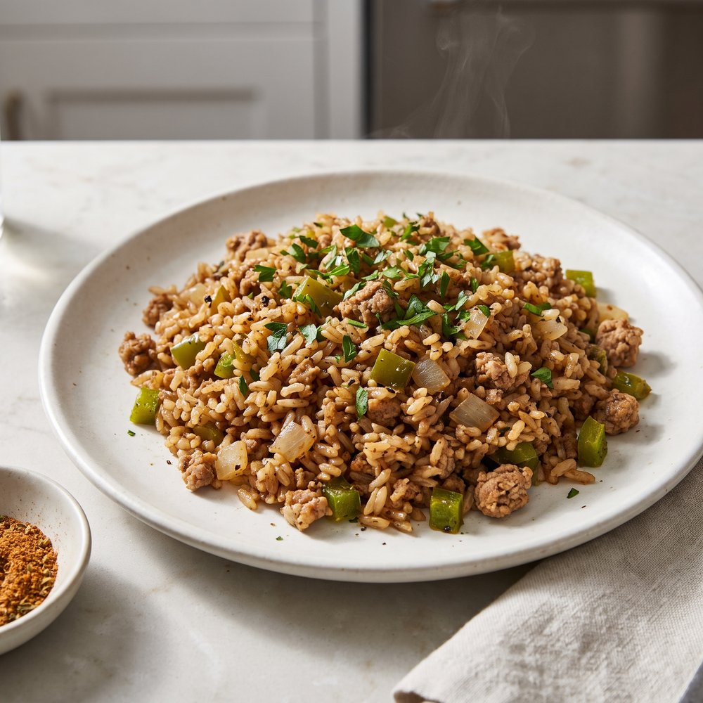 Ke's Cajun-Style Dirty Rice