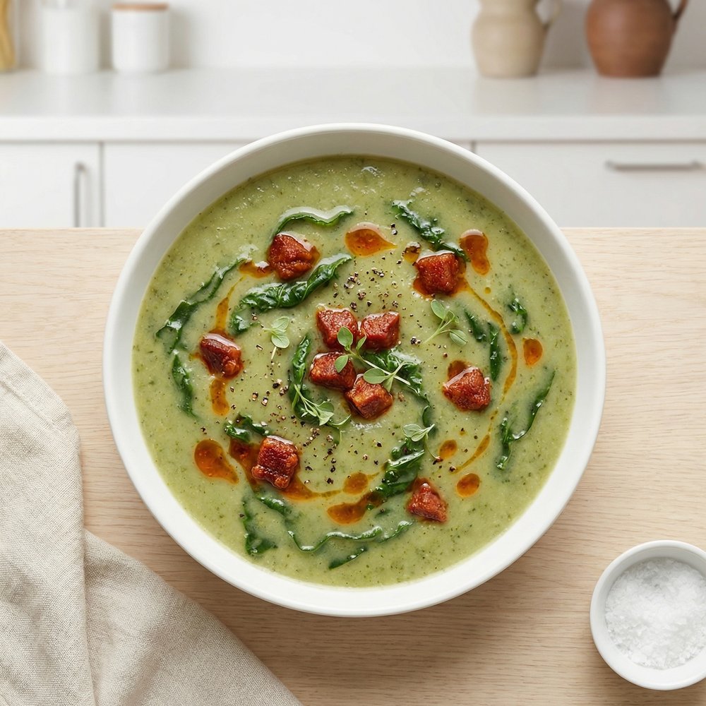 Low-Carb Caldo Verde with Smoky Chorizo