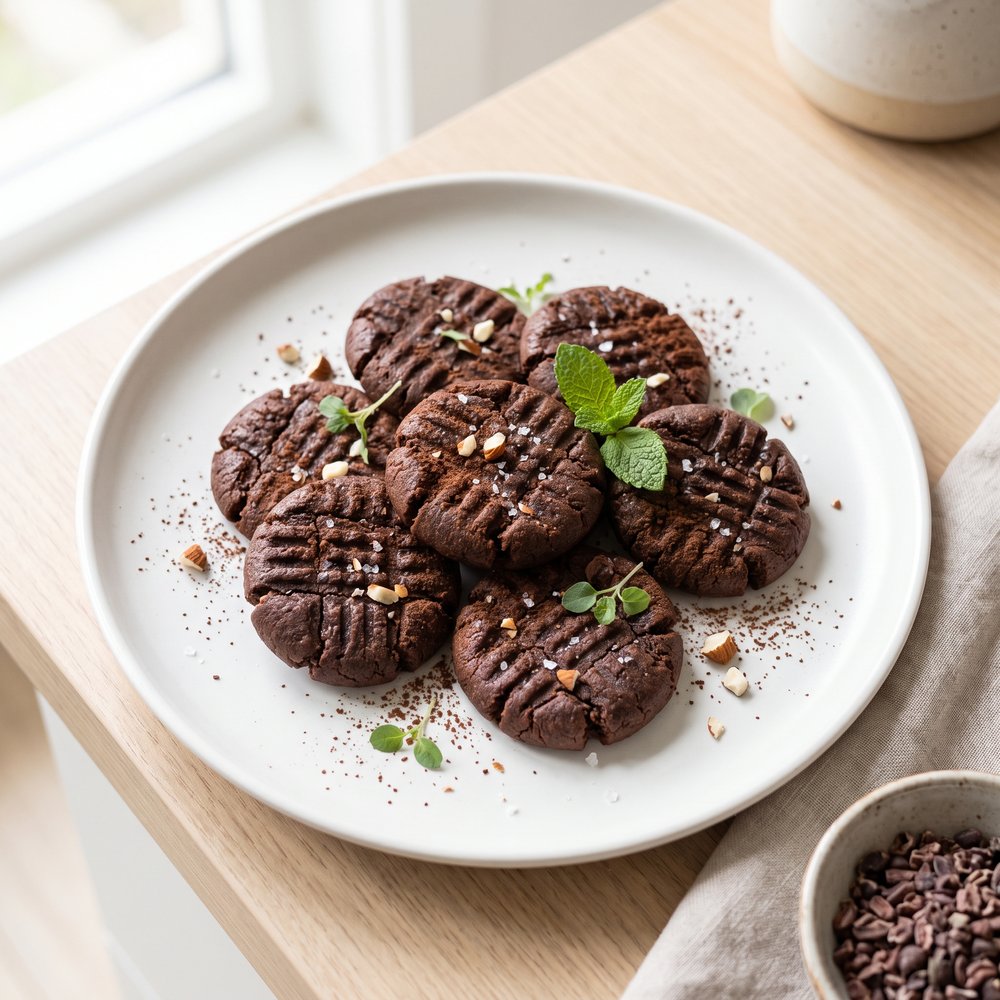 Keto Chewy Chocolate Cookies