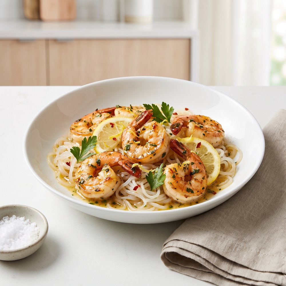 Keto Shrimp Scampi