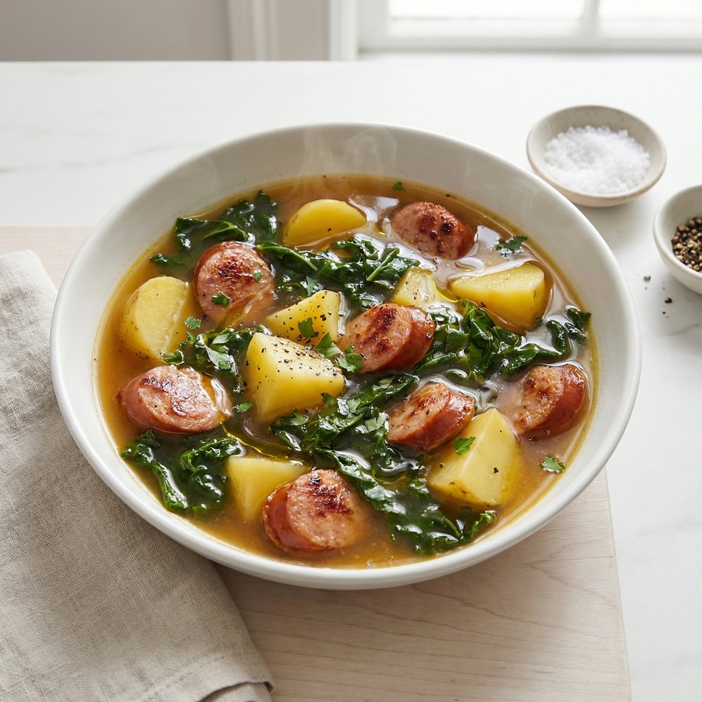 Kielbasa Kale Stew
