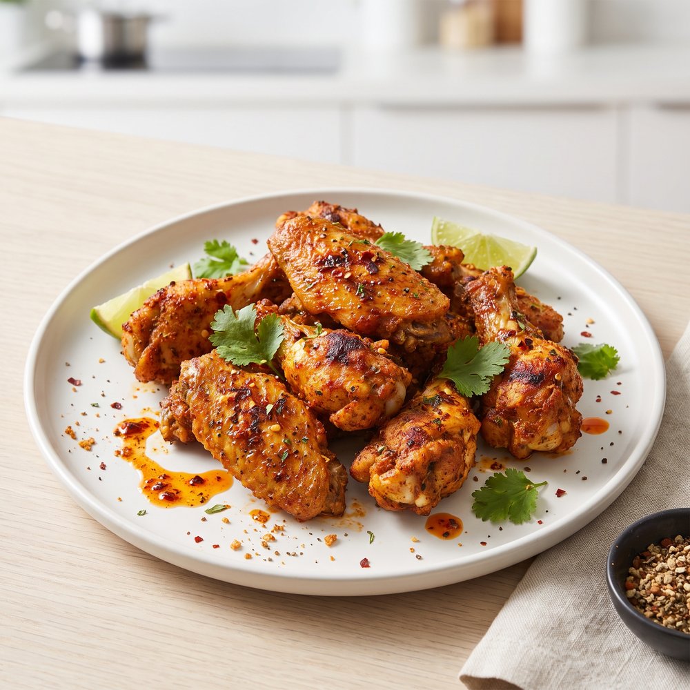 Kristina's Blaze-Fire Dry-Rub Wings