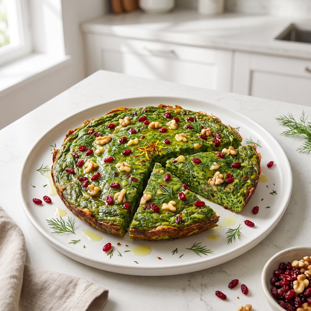 Kuku Sabzi (Persian Herb Omelet)