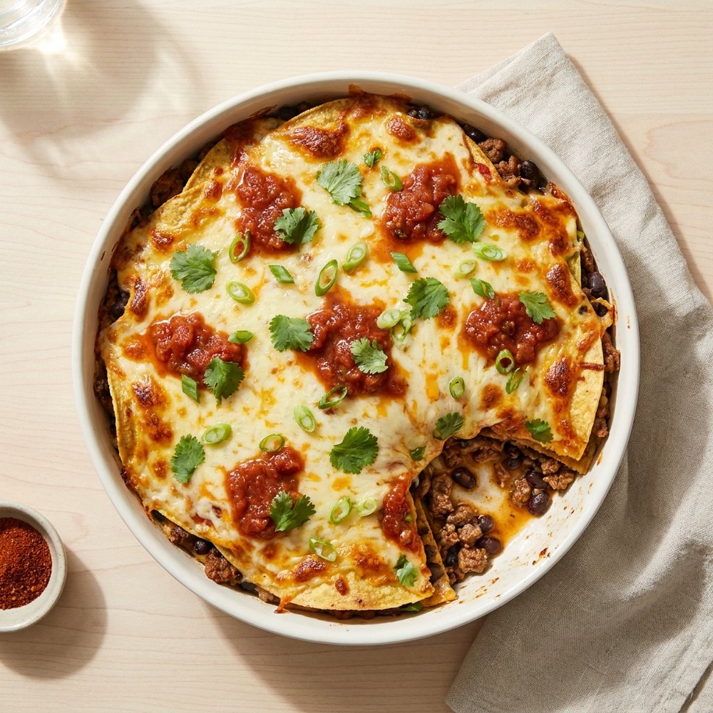 Layered Taco Casserole I