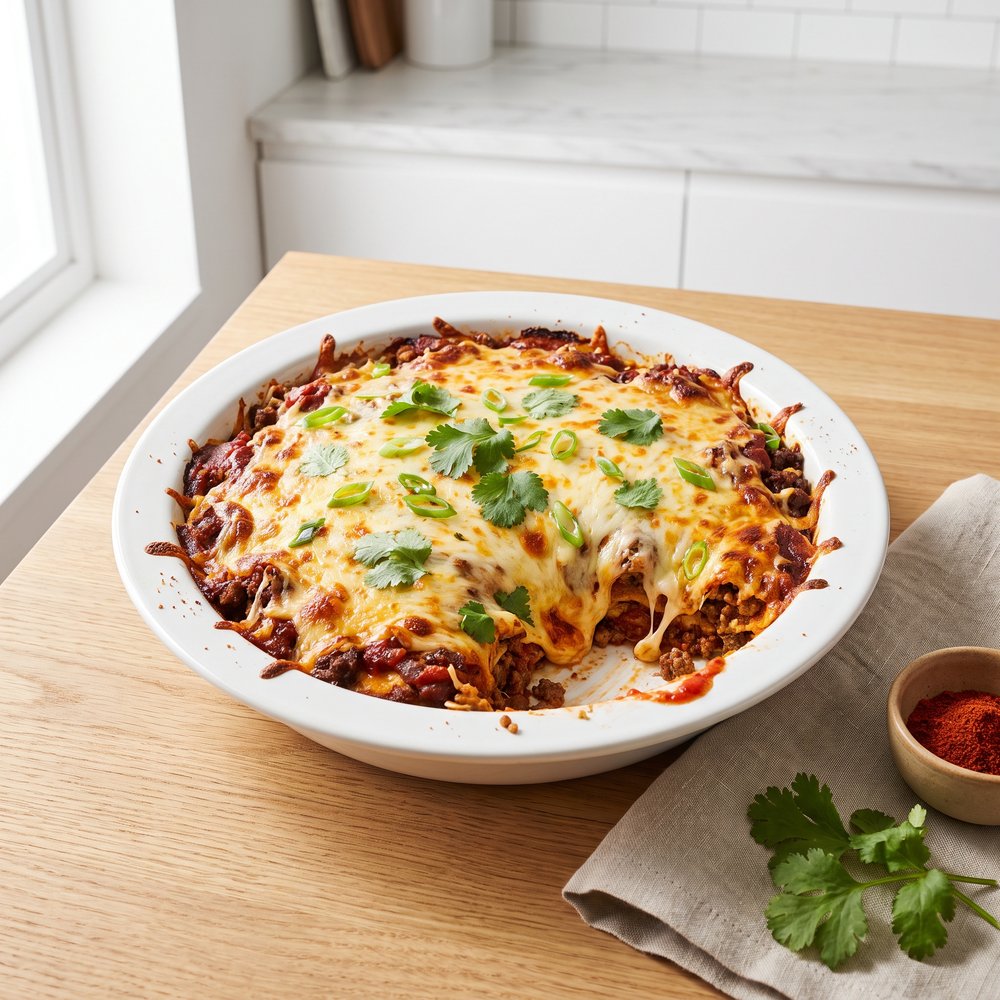 Layered Taco Casserole I