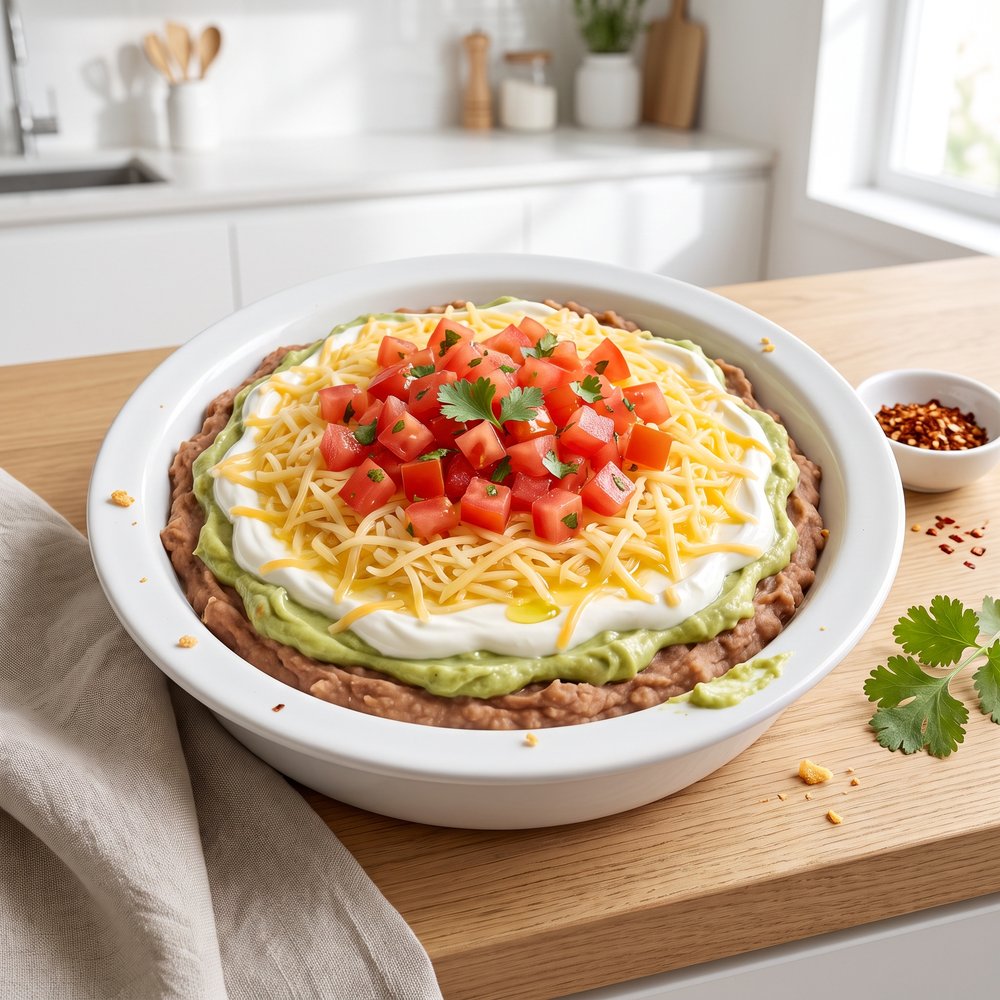 Layered Tex-Mex Five-Ingredient Dip
