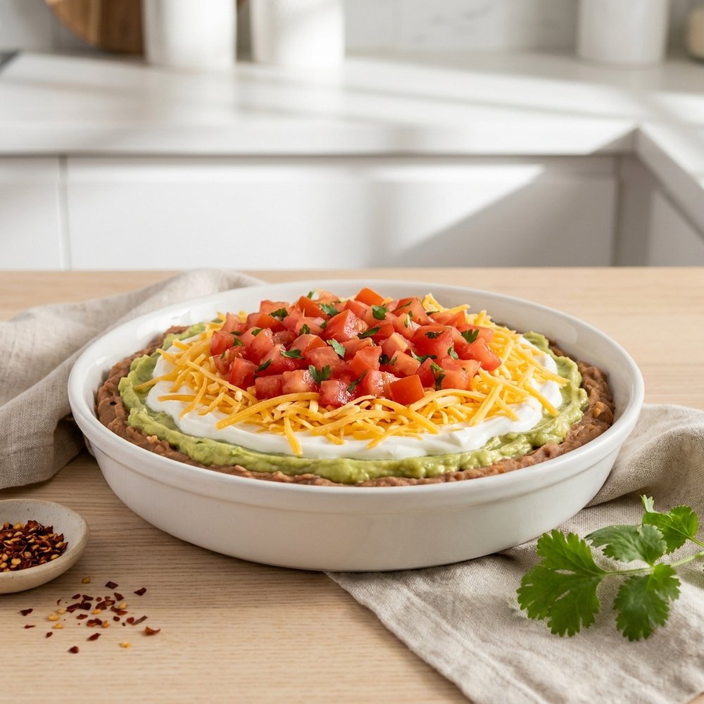 Layered Tex-Mex Five-Ingredient Dip