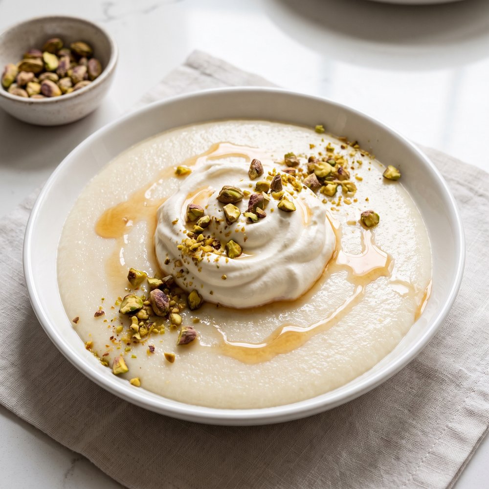 Lebanese Nights Semolina Pudding (Layali Lubnan)