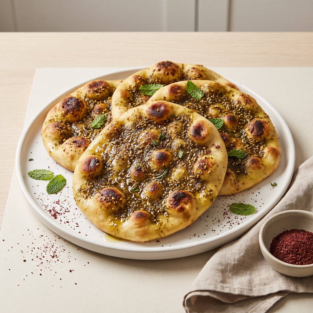 Lebanese Za’atar Flatbread
