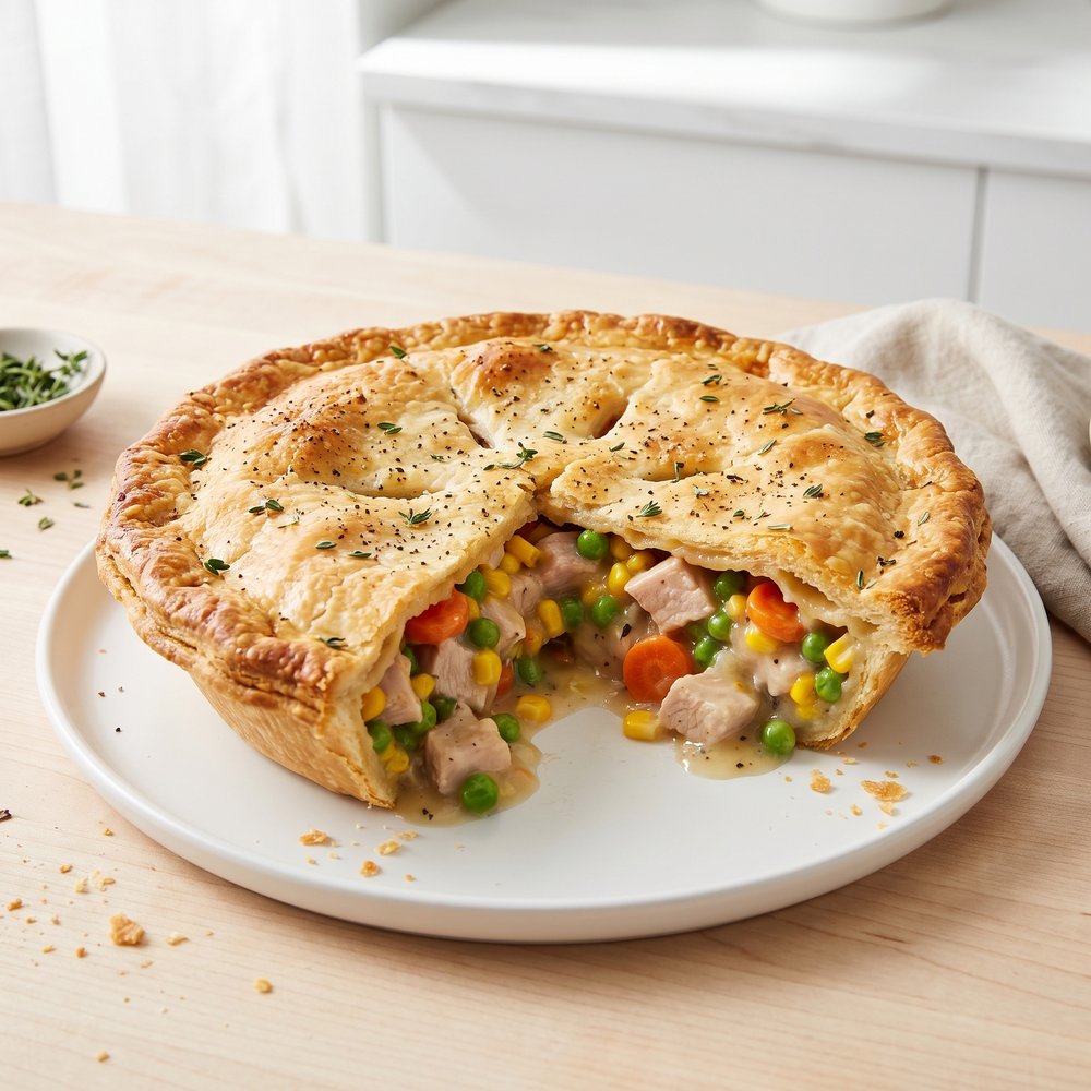Left-Over Turkey Pot Pie