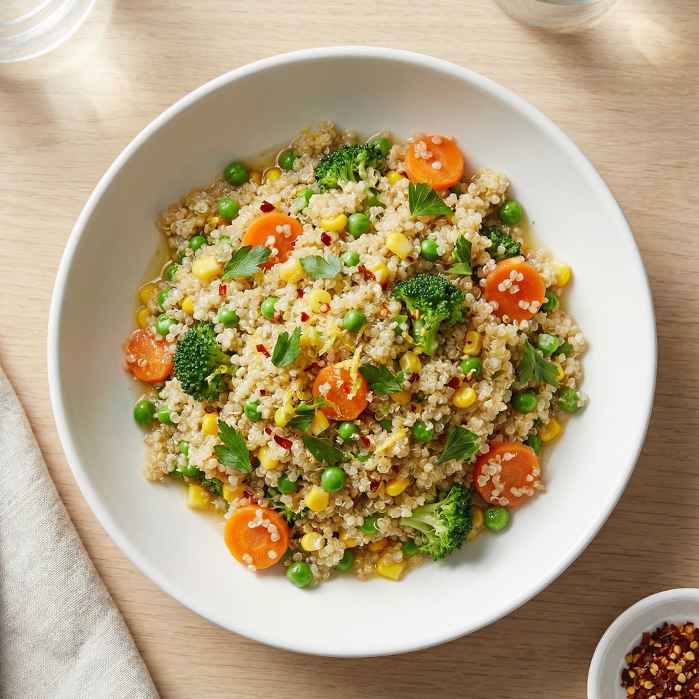 Vibrant Quinoa Veggie Salad