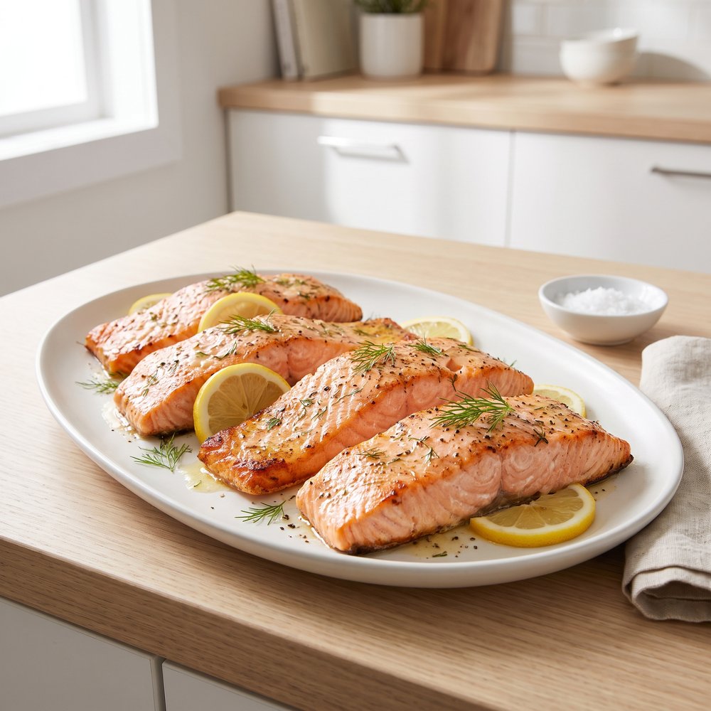 Lemon-Dill Baked Salmon