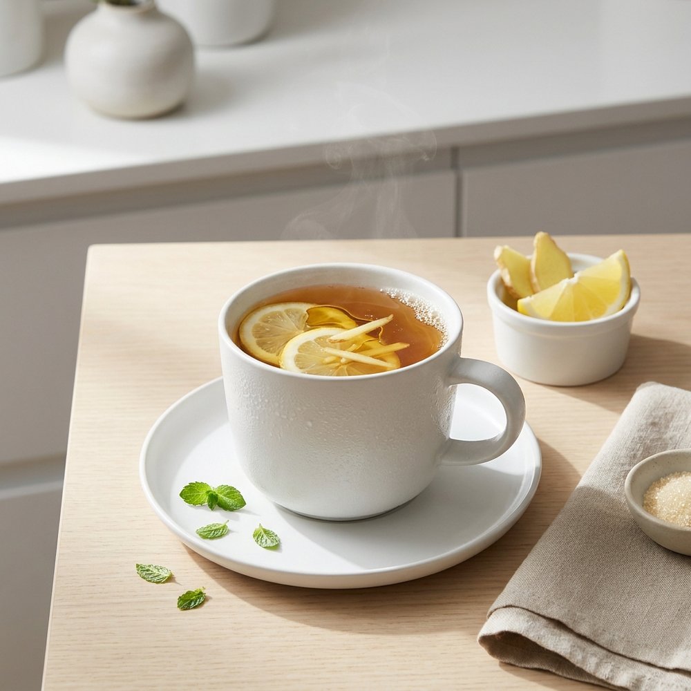 Lemon-Ginger Honey Tea