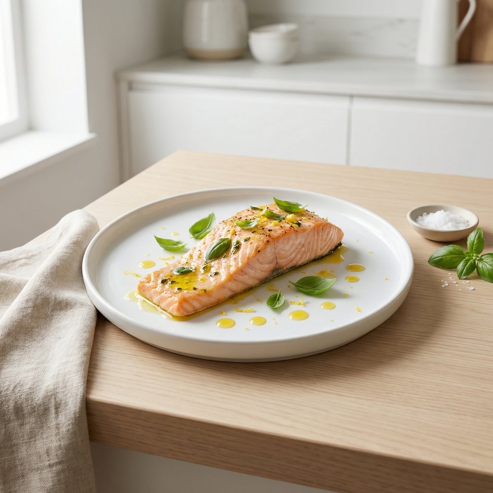 Parchment Baked Salmon