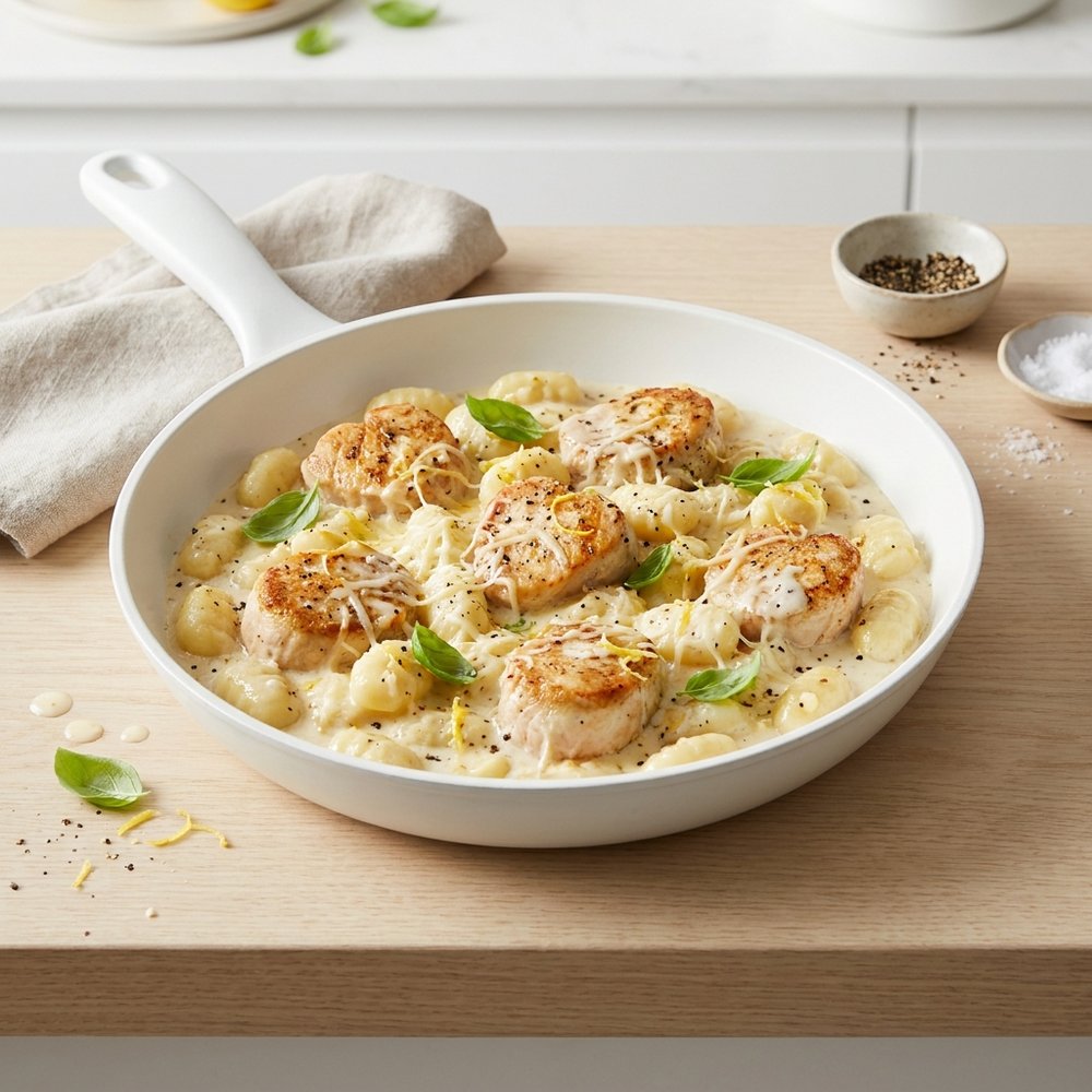 Lemon Chicken Gnocchi