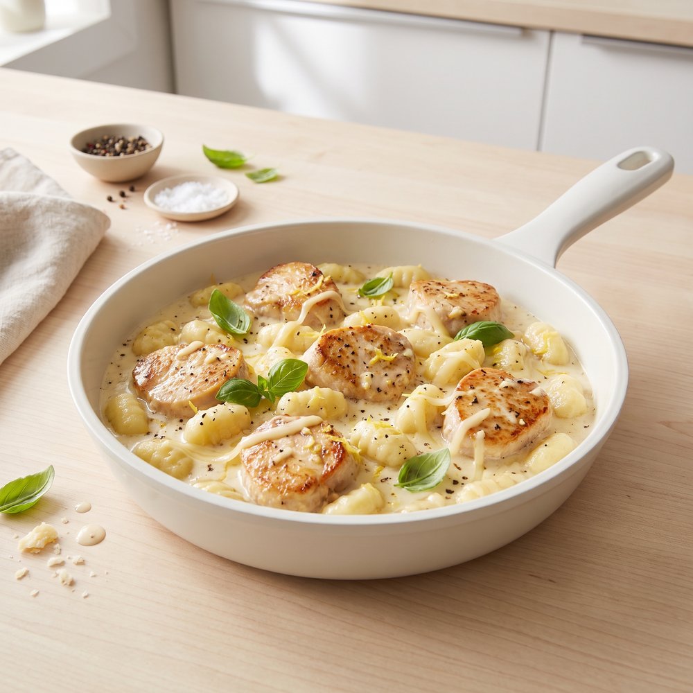 Lemon Chicken Gnocchi