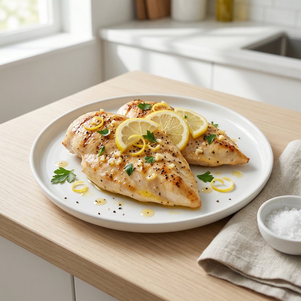 Citrus-Garlic Grilled Chicken Strips