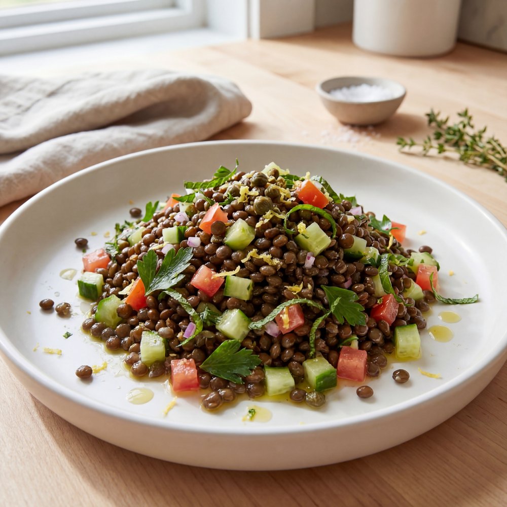 Mediterranean Lentil Salad