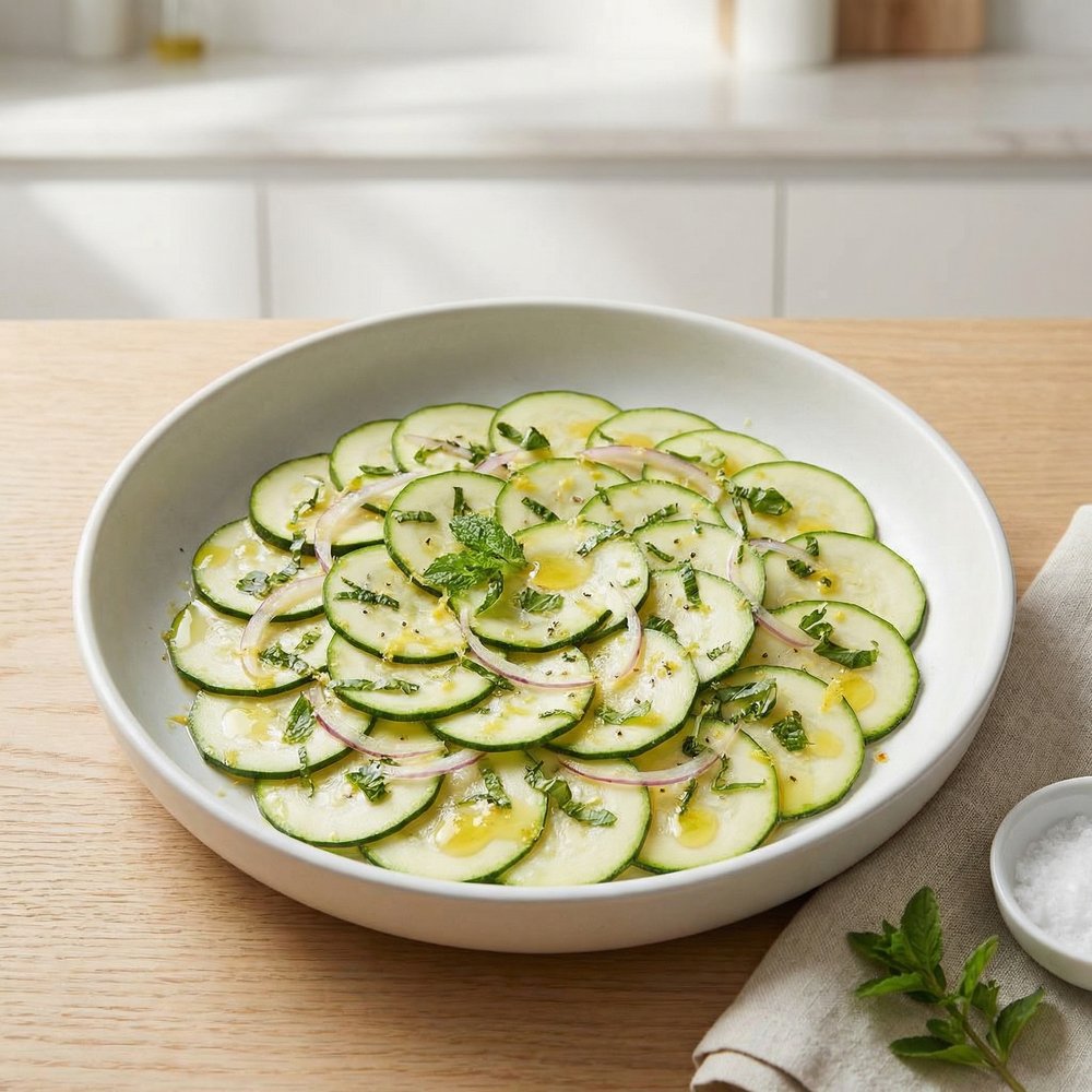 Herbed Zucchini Salad with Red Onion