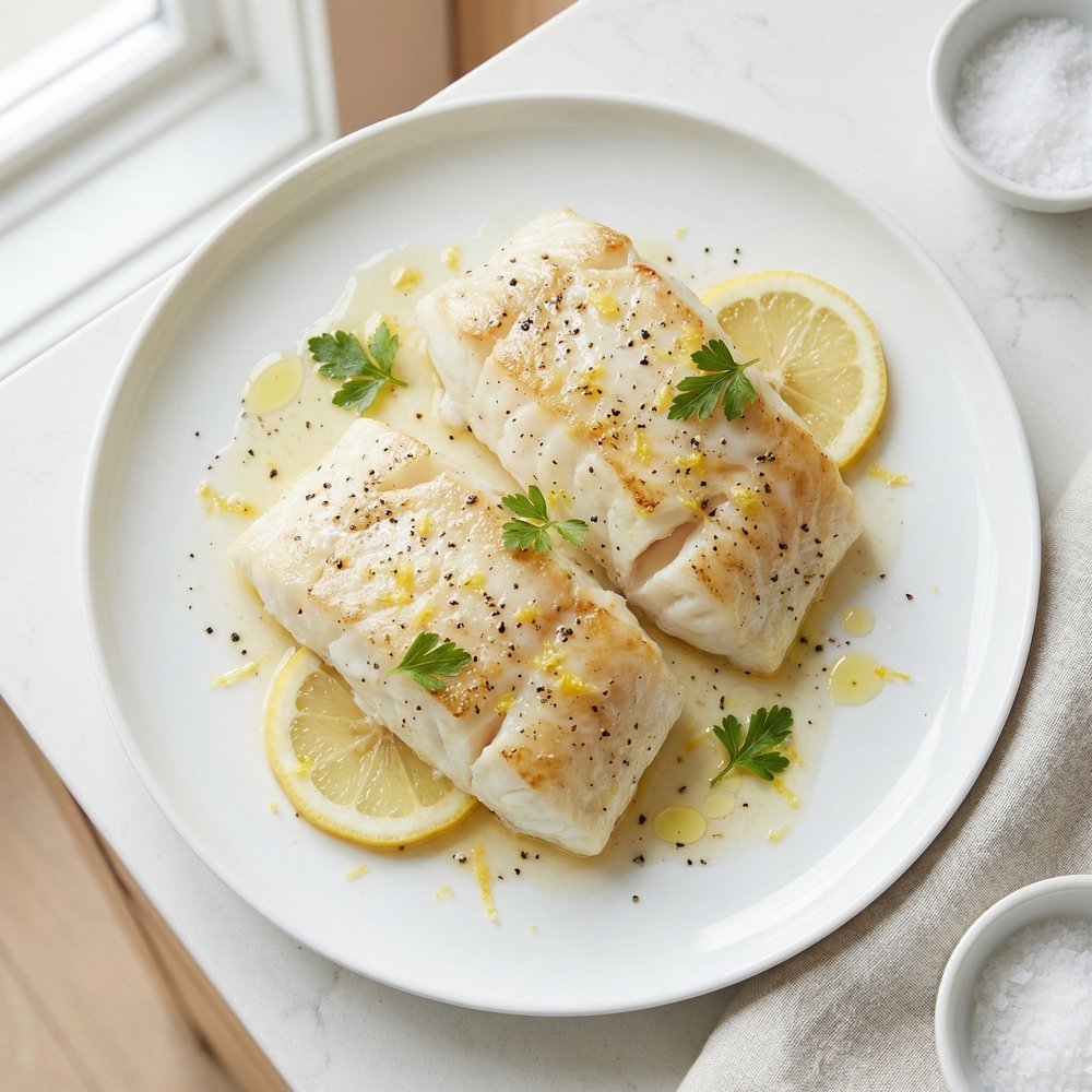 Black Pepper Lemon Cod