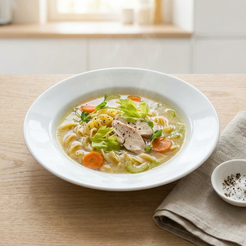 Hearty Chicken Noodle Soup