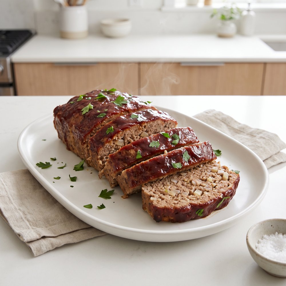 Leslie’s Morning Meatloaf