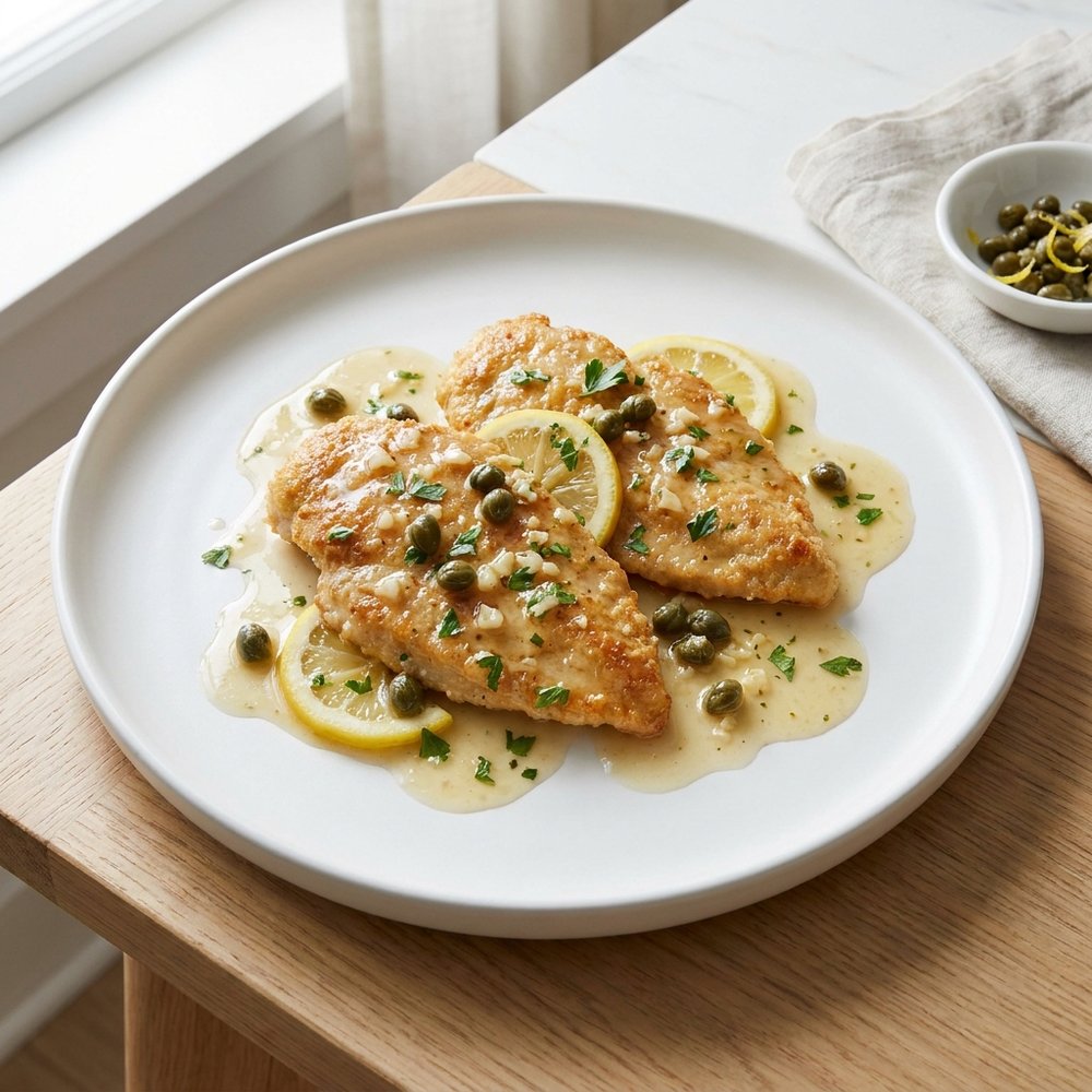 Light Chicken Piccata