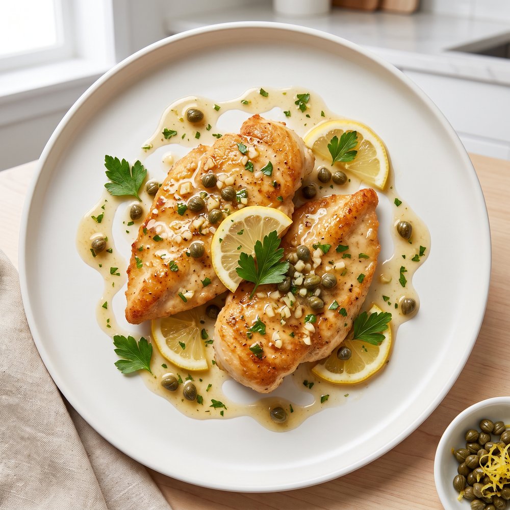 Light Chicken Piccata