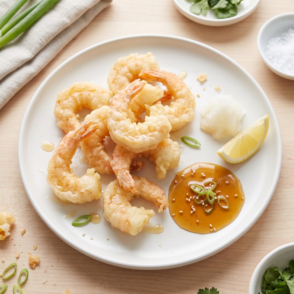 Light and Crunchy Shrimp Tempura
