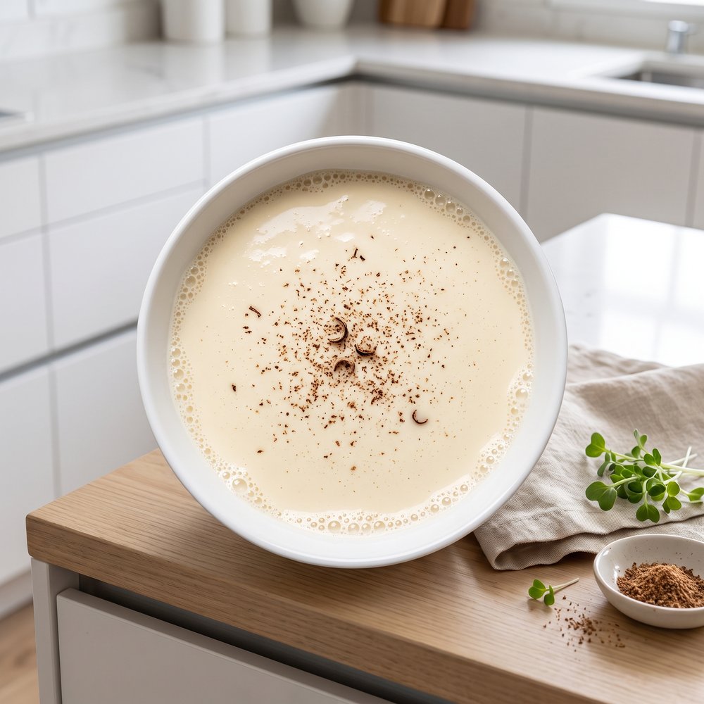 Lightened-Up Holiday Eggnog