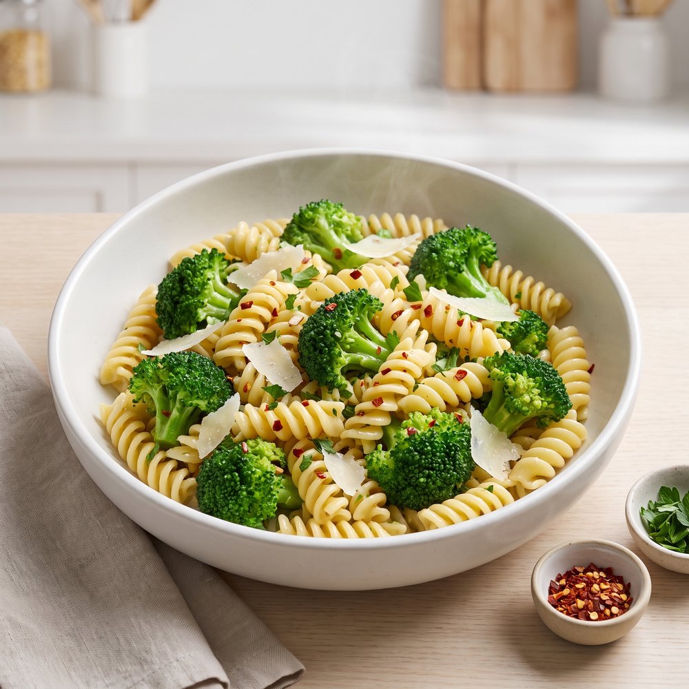 Linguine and Broccoli Pasta Salad