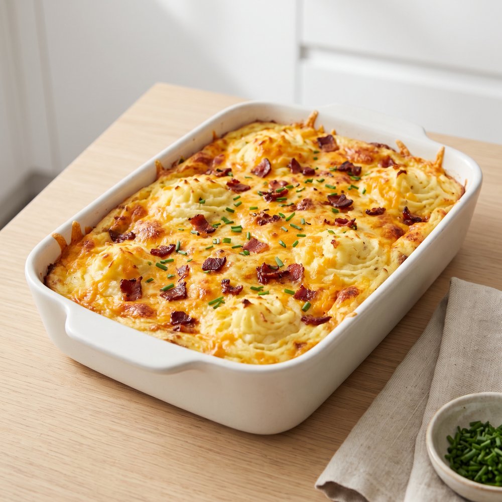 Loaded Twice-Baked Potato Bake