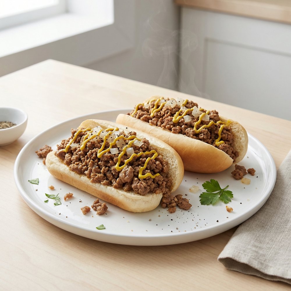 “Tastee” Loose-Meat Sandwich