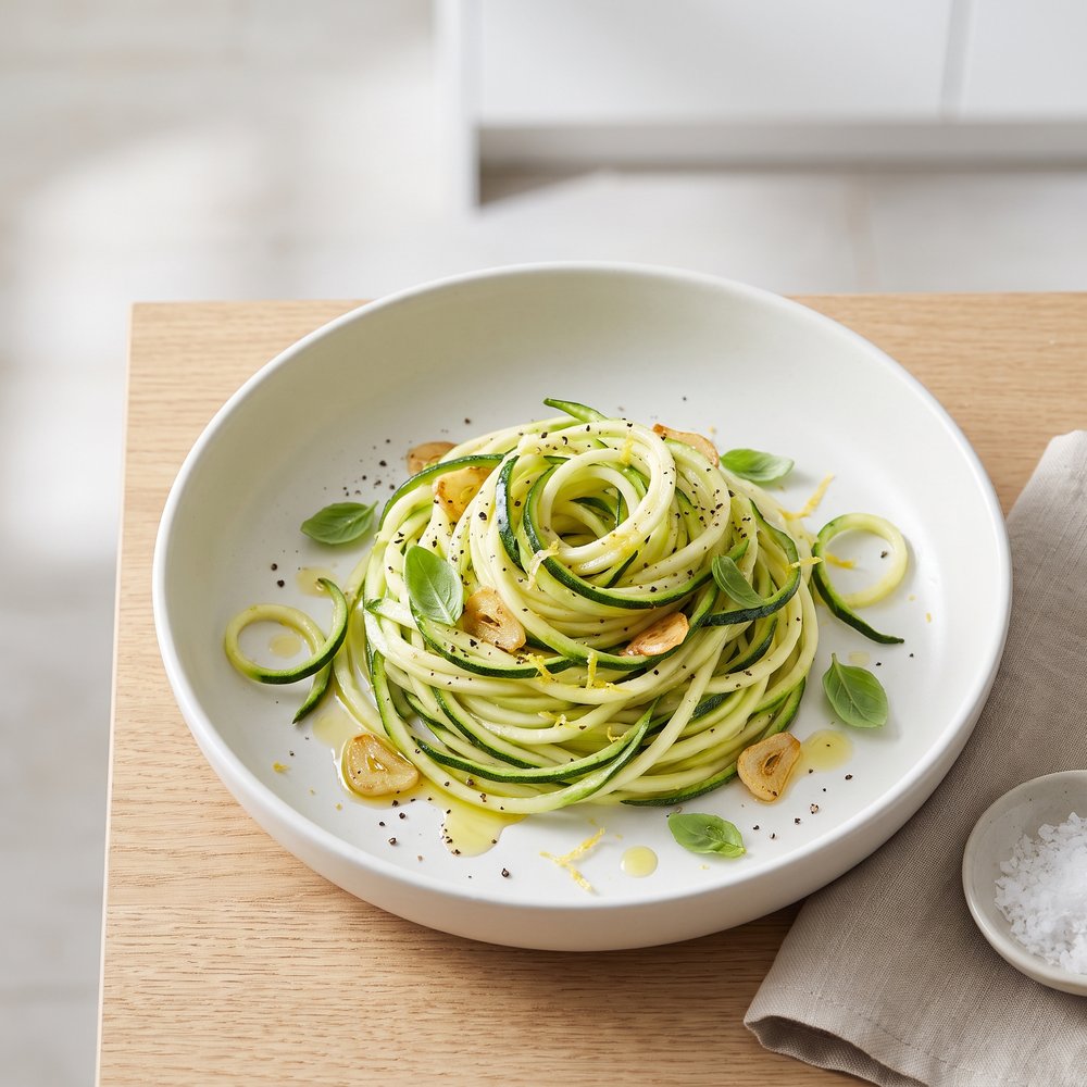 Low-Carb Zucchini Pasta