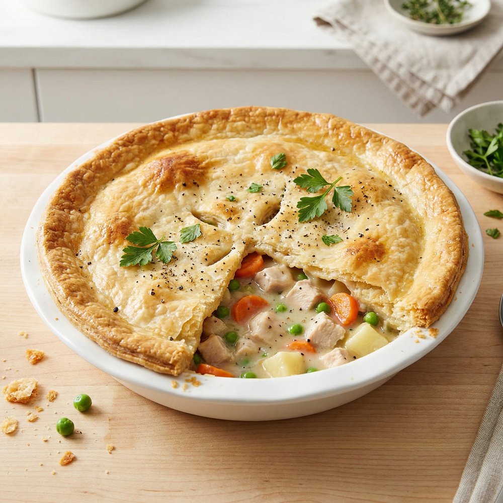 Low-Fat Chicken Pot Pie