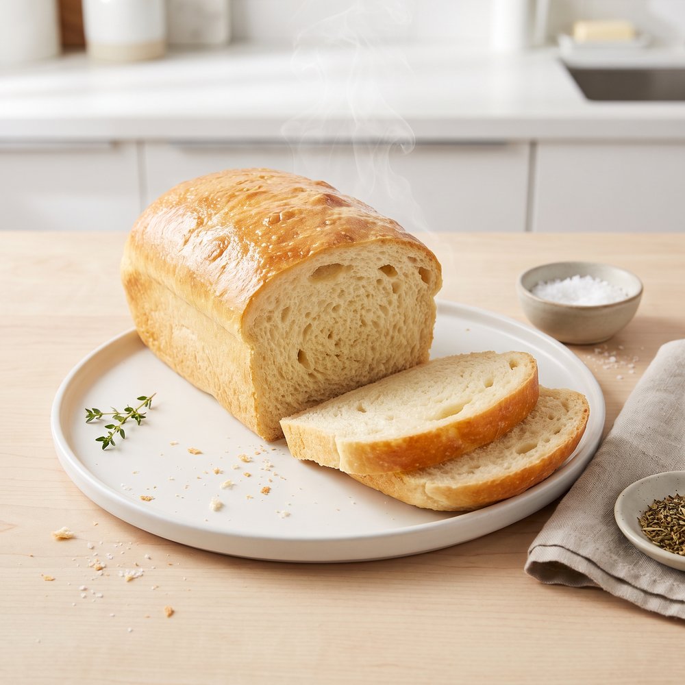 Low-Salt White Bread