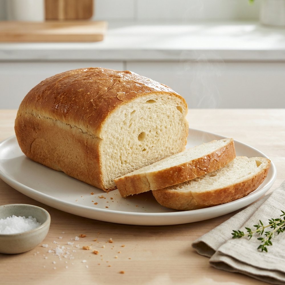 Low-Salt White Bread