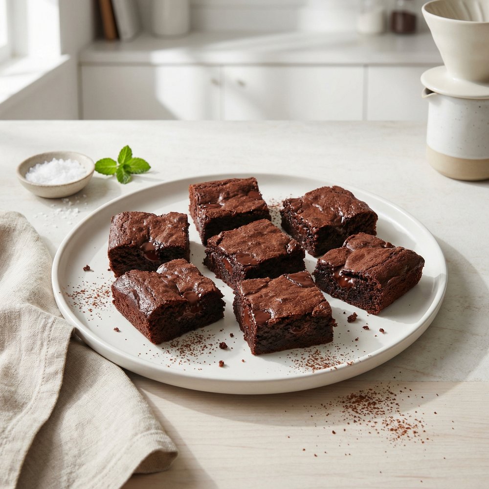 Date-Sweetened Fudgy Brownies