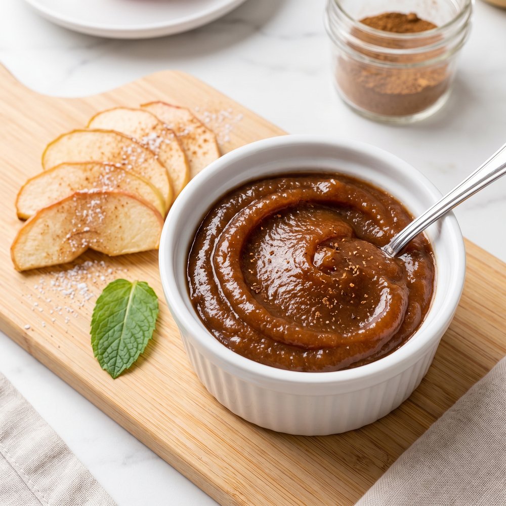 Lower Sugar Spicy All-Day Apple Butter