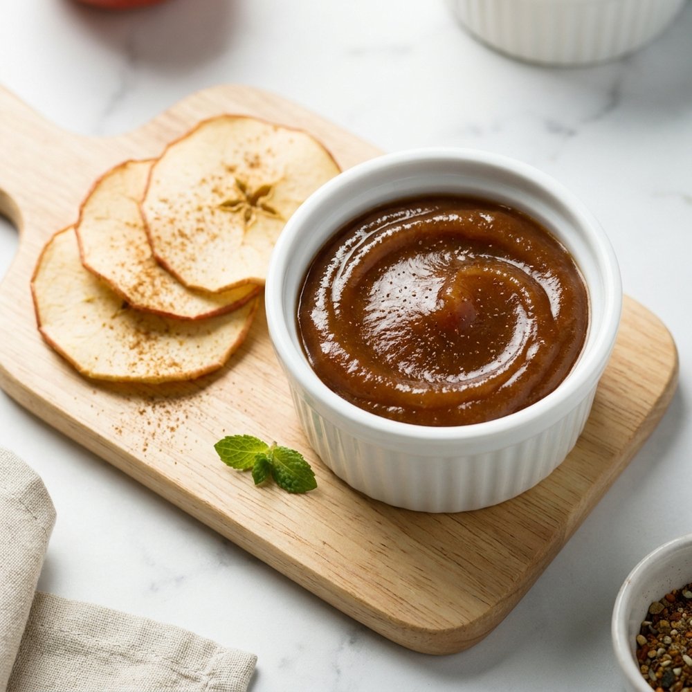 Lower Sugar Spicy All-Day Apple Butter
