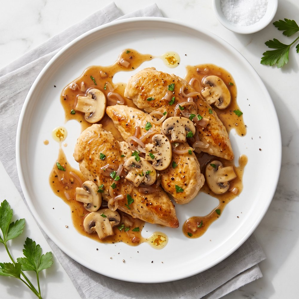 Madeira Chicken with Mushrooms