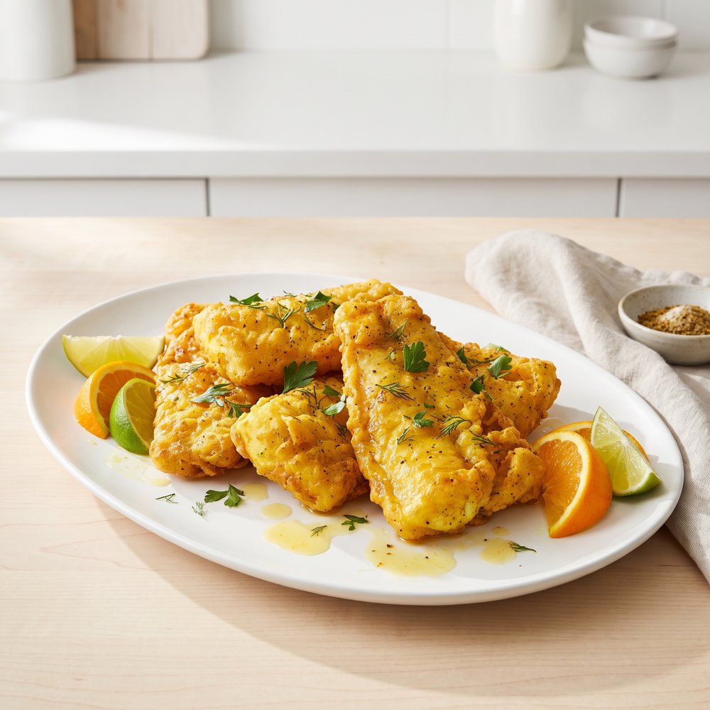 Mahi Sorkh Shodeh (Persian Fried Fish)