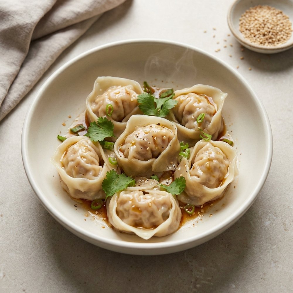 Mama’s Pork and Shrimp Wontons