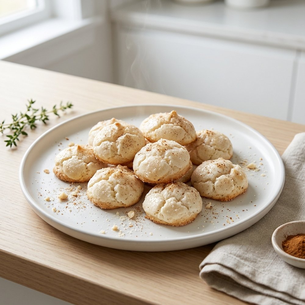 Mandelmakronen (Almond Meringues)