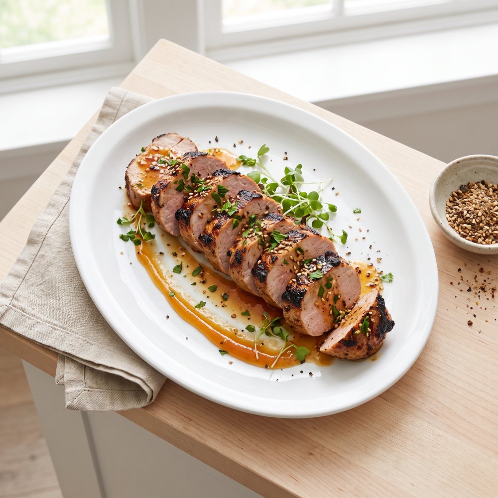 Maple-Garlic Marinated Pork Tenderloin
