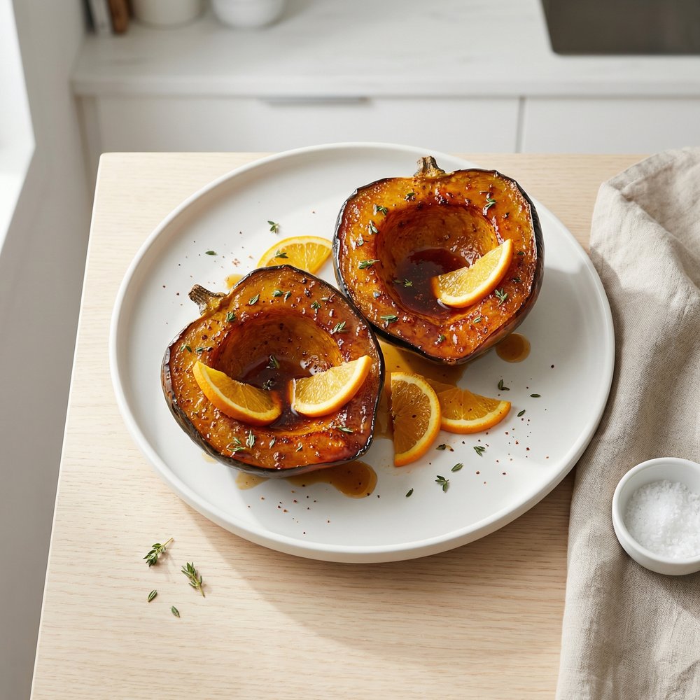 Chef John's Oven-Roasted Acorn Squash