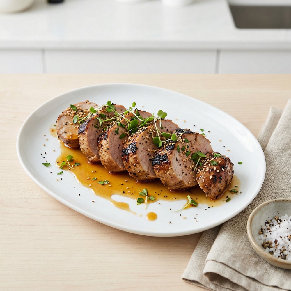 Maple-Garlic Marinated Pork Tenderloin