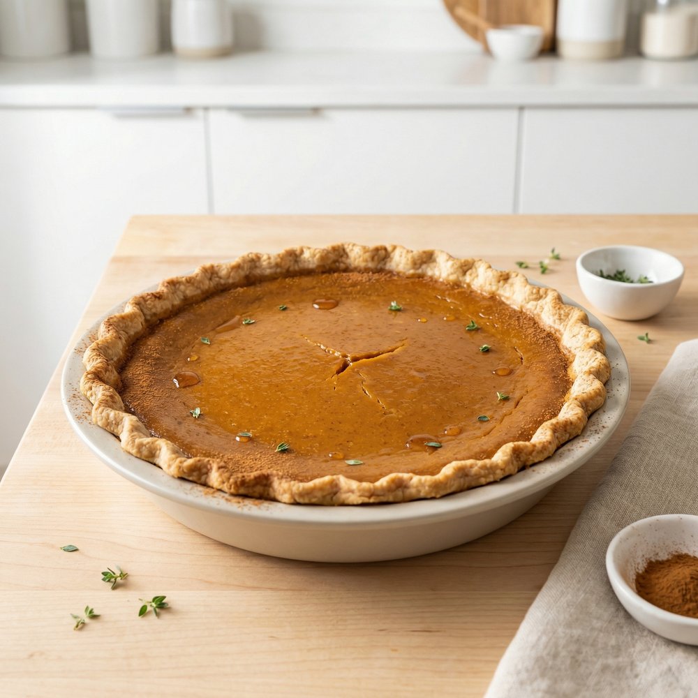 Maple-Kissed Pumpkin Pie