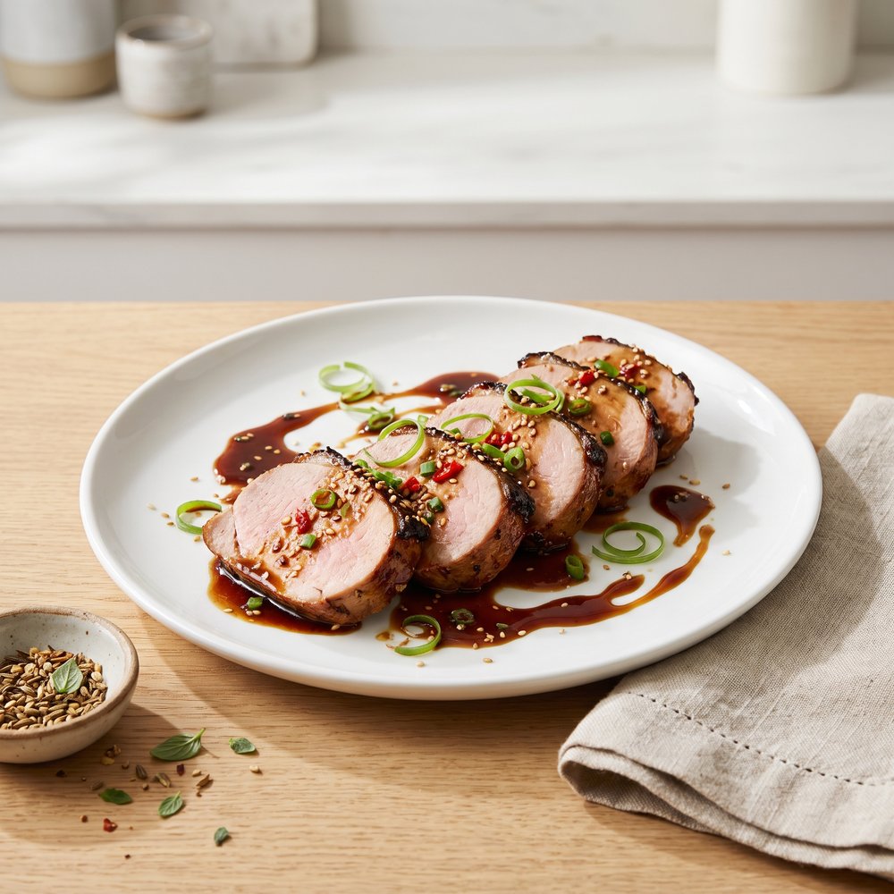 Marinated Asian-Style Pork Tenderloin